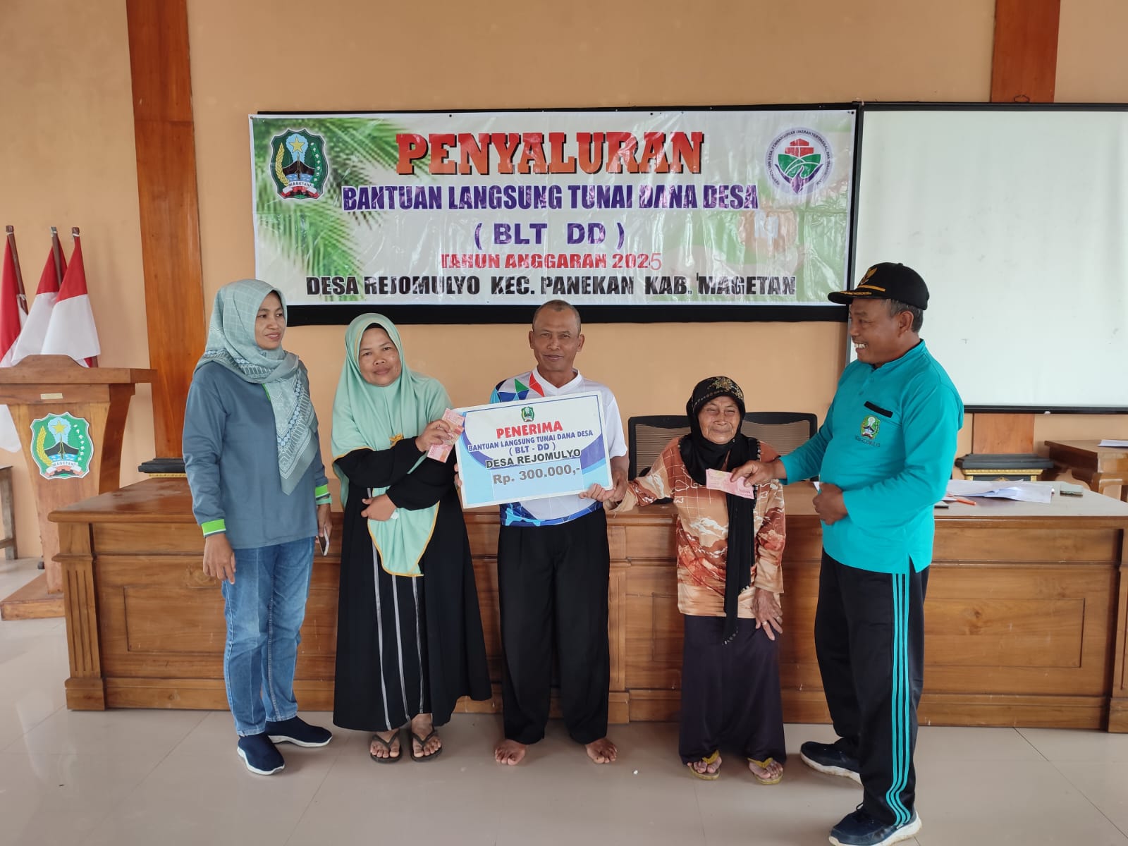 PENYALURAN BLT DD BULAN JANUARI