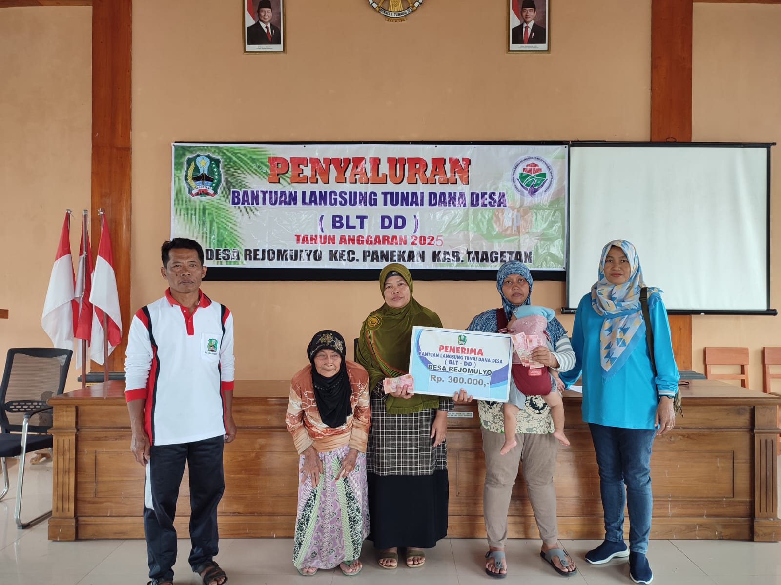PENYALURAN BLT DD BULAN FEBRUARI