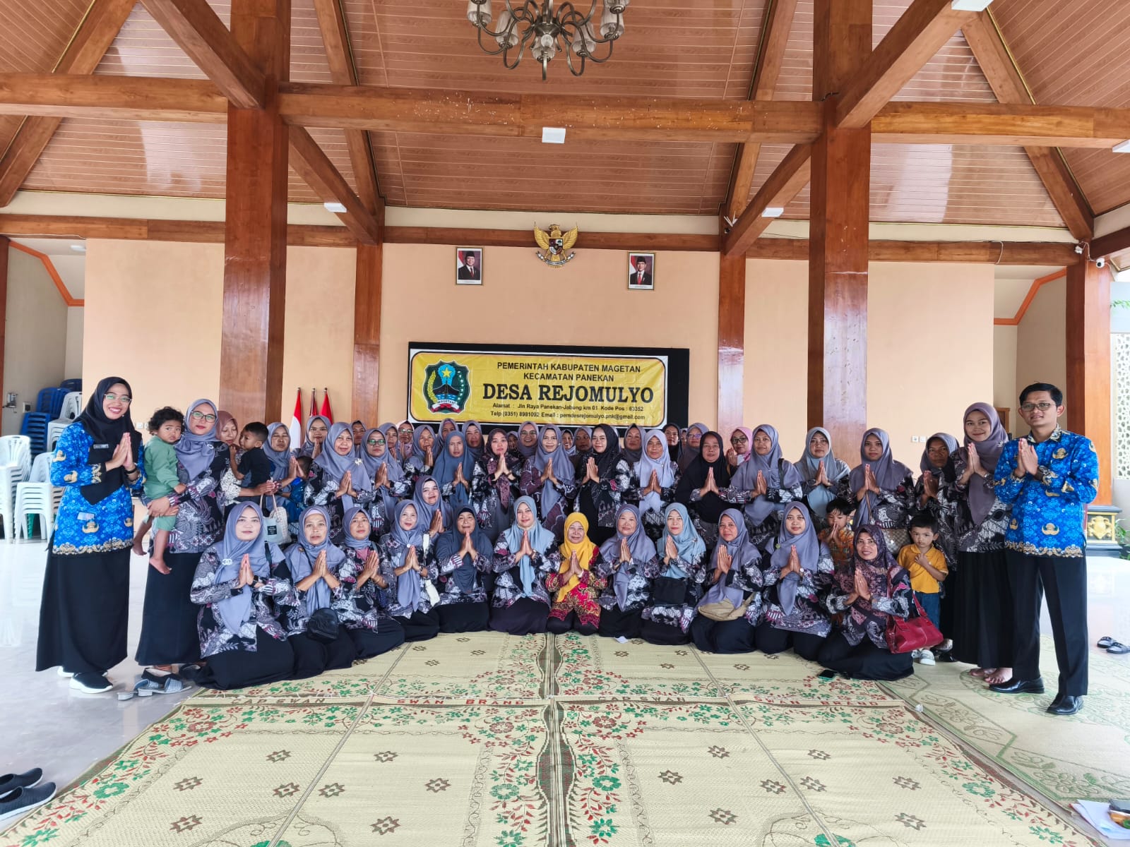 HALAL BIHALAL PEMDES DENGAN KADER KESEHATAN