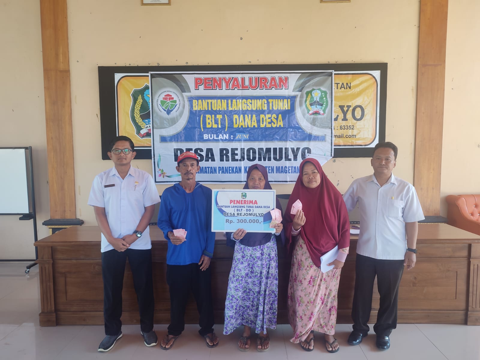 PENYALURAN BLT DD BULAN JUNI