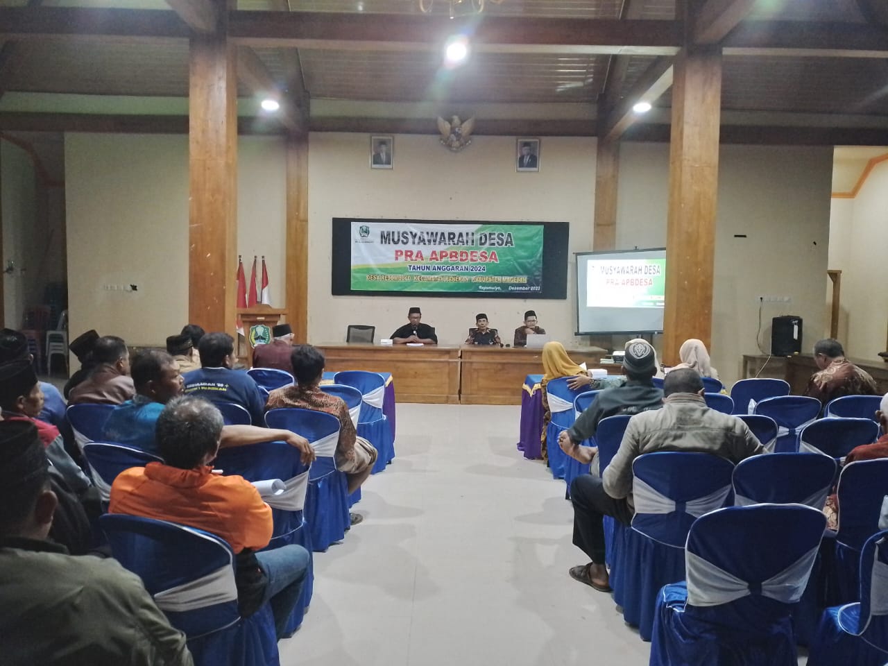 MUSDES PRA APBDESA TAHUN 2024